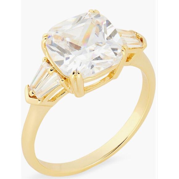 NORDSTROM Cushion Cut Cubic Zirconia Ring - Picture 1 of 2